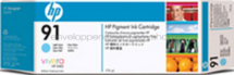 HP 91 licht cyaan