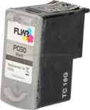 FLWR Canon PG-50 zwart