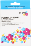 FLWR Brother LC-1100M magenta