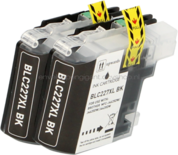 FLWR Brother LC-227BK 2-pack zwart