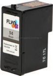 FLWR Lexmark 34XL zwart