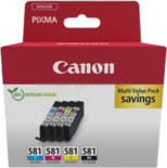 Canon CLI-581 4-pack zwart en kleur