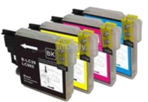 FLWR Brother LC-985 Multipack zwart en kleur