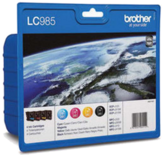 Brother LC-985 Multipack zwart en kleur