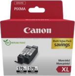 Canon PGI-570XL 2-pack zwart