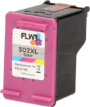 FLWR HP 302XL Multipack zwart en kleur