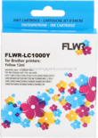 FLWR Brother LC-970Y / LC-1000Y geel