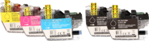 FLWR Brother LC-3217 Multipack zwart en kleur